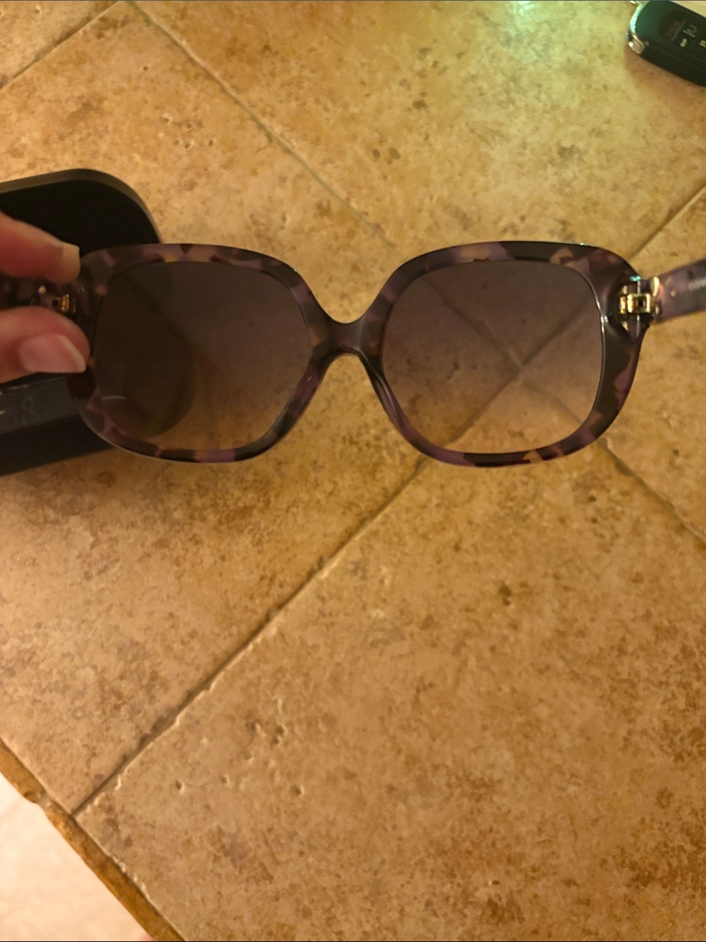 NWOT COACH Women's Oversized Sunglasses - Dark Tortoise - Picture 5 of 9